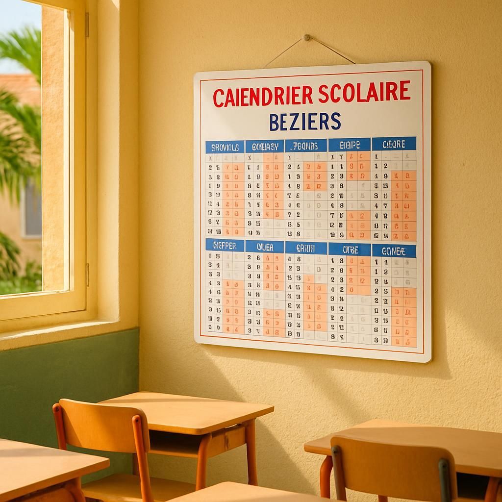 Découvrez quelle zone de vacances scolaires s'applique à Béziers en 2025 pour organiser au mieux vos congés et profiter pleinement de vos vacances.